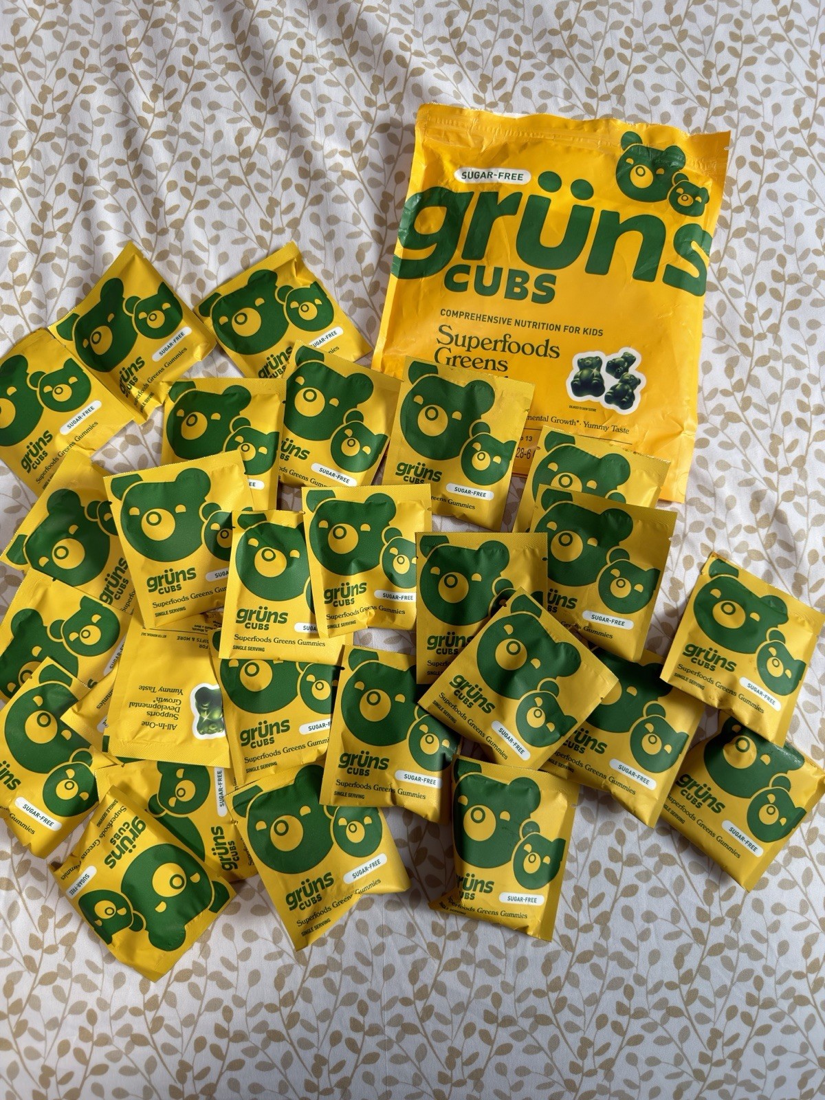 grüns Greens Supplement Gummies for Kids, Sugar-Free, General Wellness