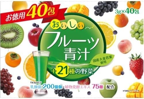 YUWA Delicious Fruits AOJIRU 40 packs Lactic acid bacteria Fermented extract