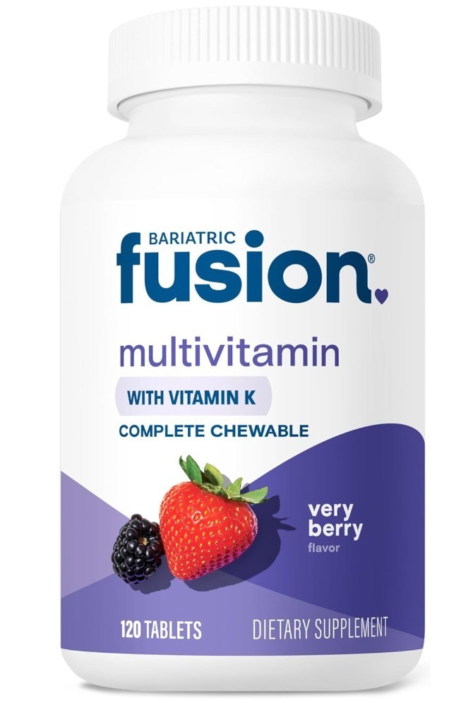 Bariatric Fusion Very Berry Complete Chewable Bariatric Multivitamin 120Tablets