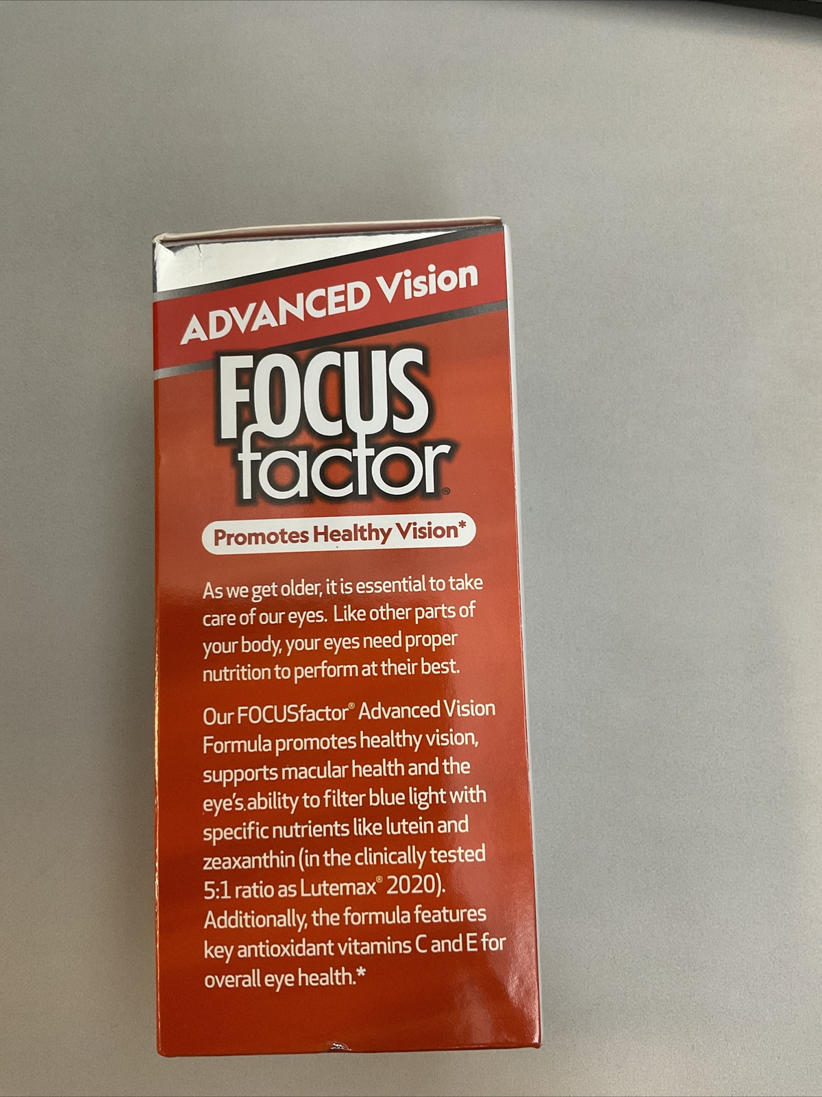 Focus Factor Advanced Vision Eye Health 60 Capsules EXP 08/2025