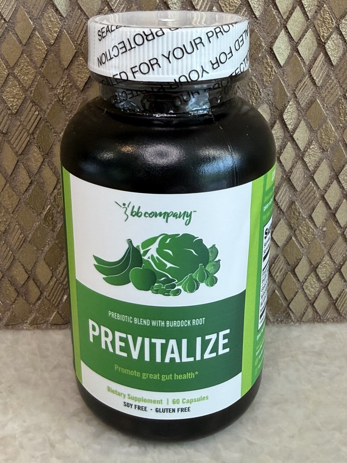 Previtalize, 60 Capsules New Sealed Exp 5/27