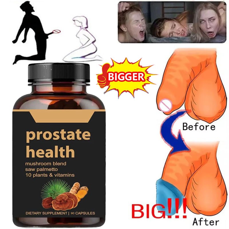 90pcs Natural Body Care Prostate Health Capsules Support for Men’s Wellness