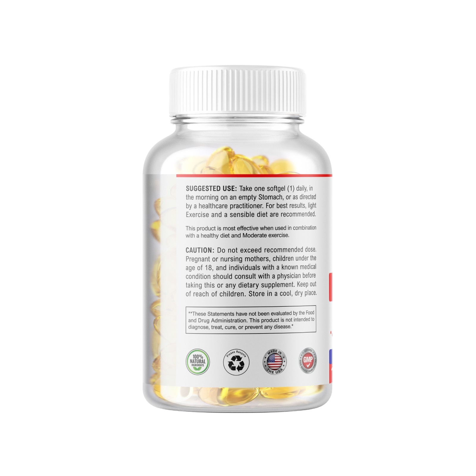 Vitamin A 10000 IU 360 Softgels Servings Gluten Free Non-GMO USA