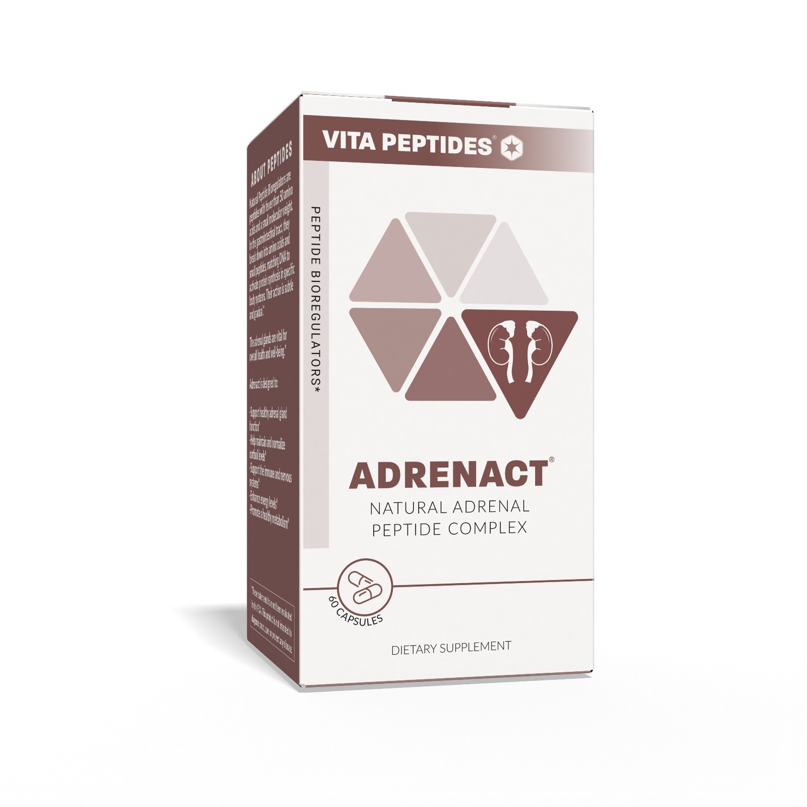 Adrenact – Adrenal Peptide Bioregulator 30 & 60 Capsules – Free Shipping