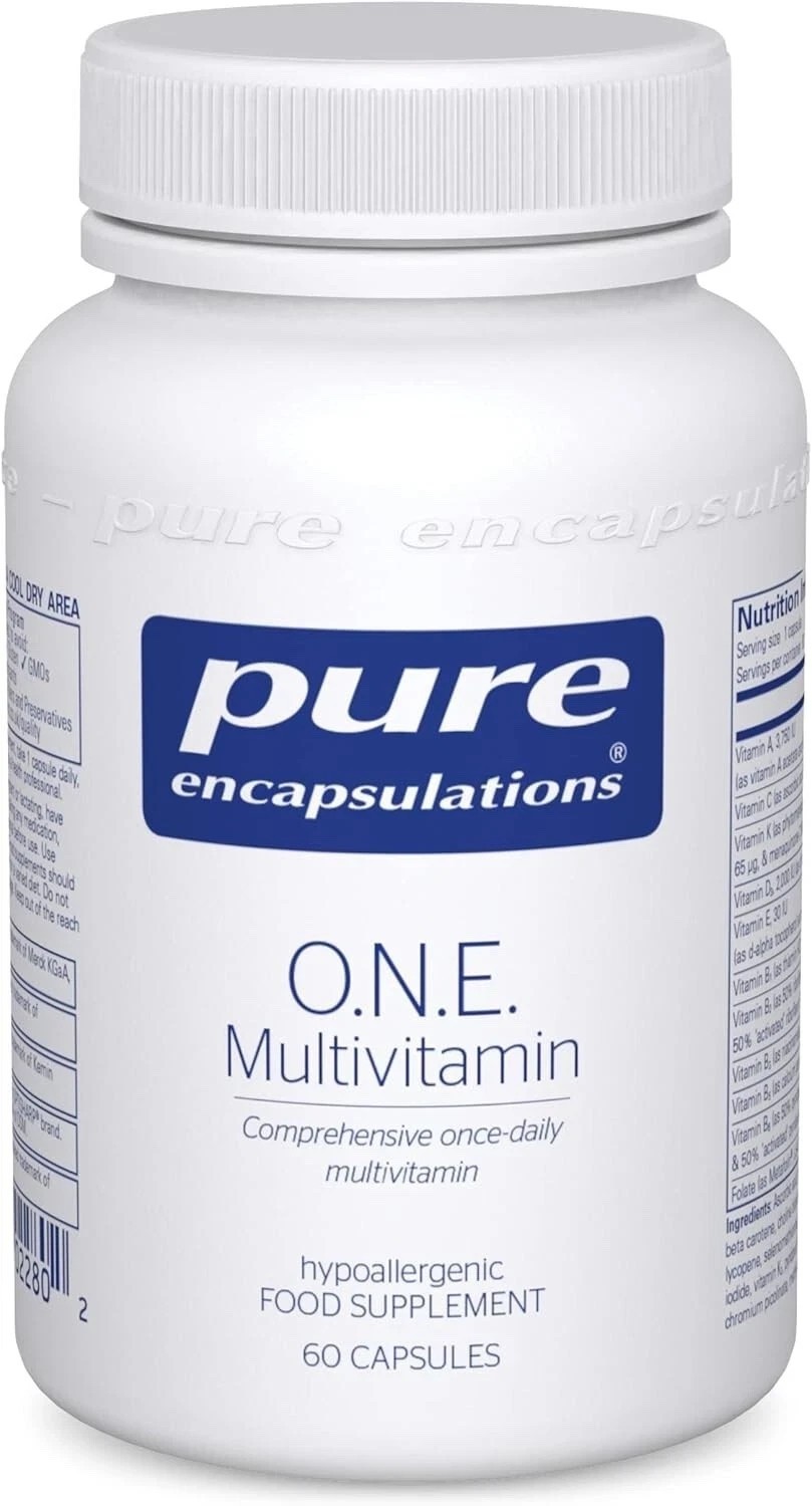 Pure Encapsulations O.N.E. Multivitamin – 120 Capsules exp 01/28