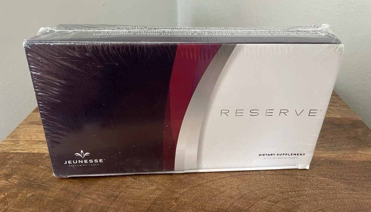 Jeunesse Reserve Resveratrol Antioxidants Fruit Blend Supplement 1 box Exp 2027
