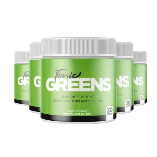 (5-Pack) Tonic Greens Powder – TonicGreens Immune Support & Antioxidant Powder