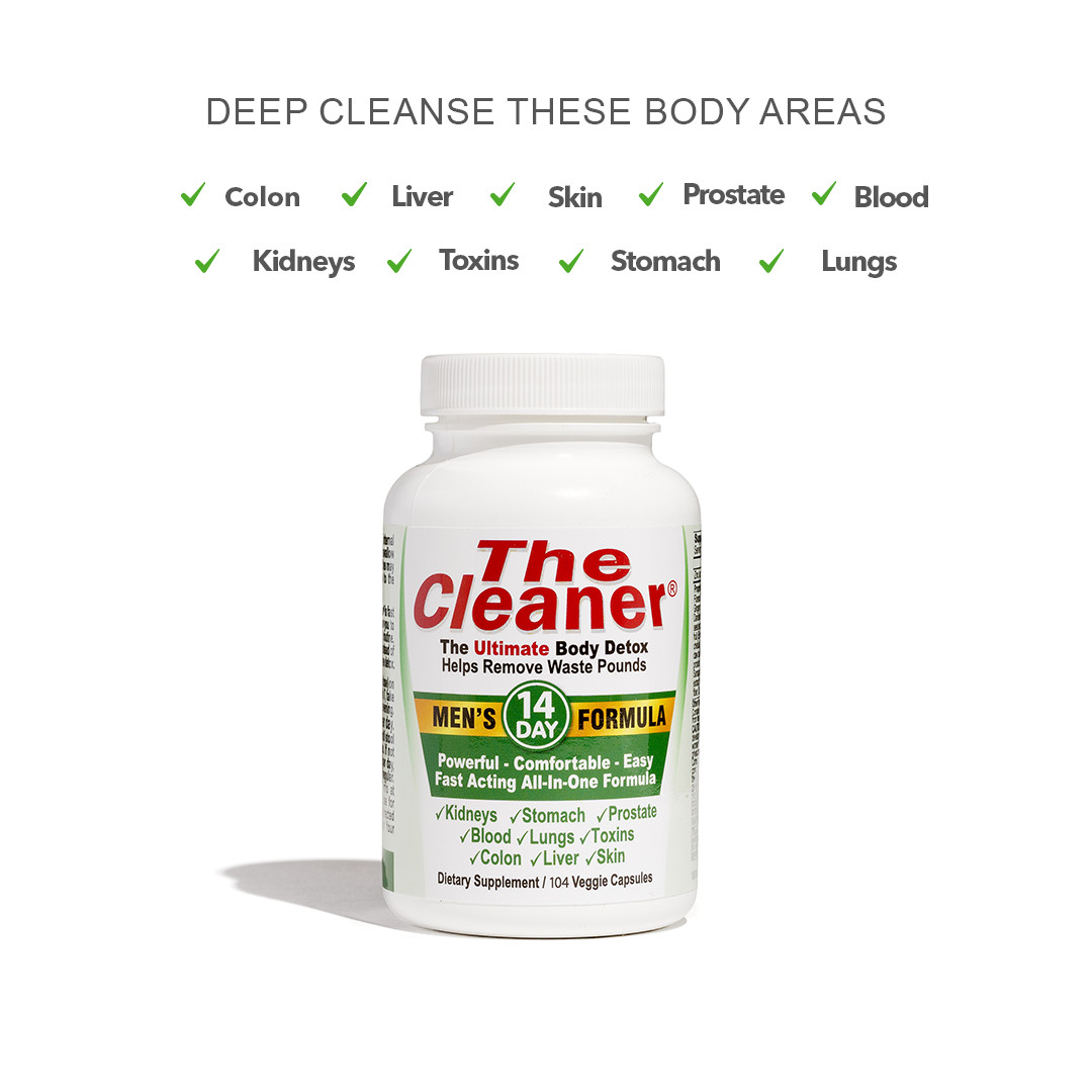CENTURY SYSTEMS THE CLEANER® DETOX Men’s 14 Day Formula 104 Capsules 26 Servings