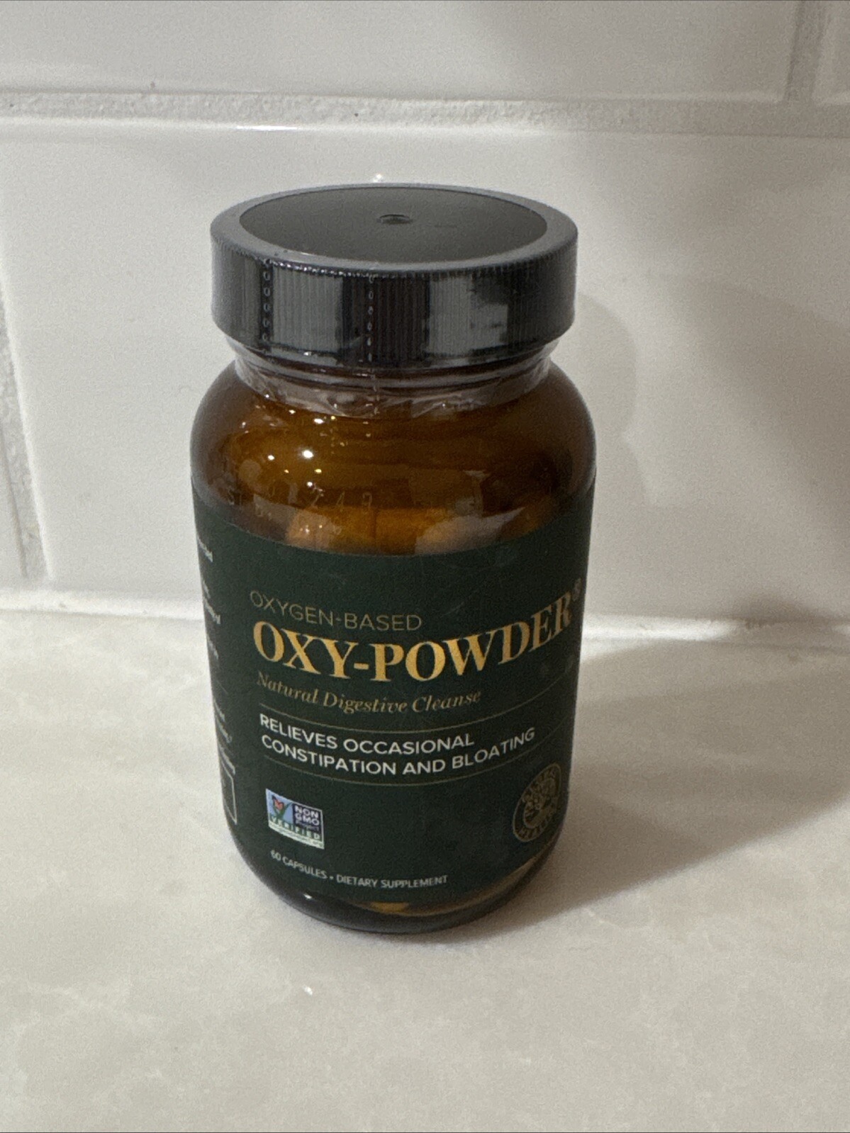 Oxy Powder Colon Cleanse & Natural Detox Pills For Constipation Relief – 60 Ct.