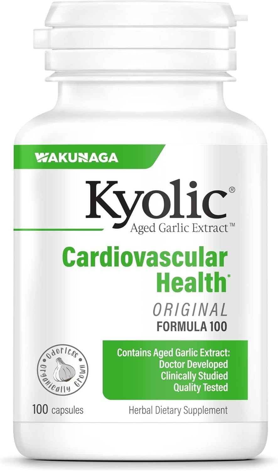 Kyolic Aged Garlic Extract Formula 100 – 100 Capsules