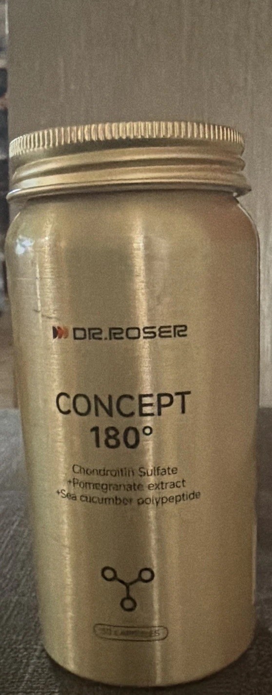 DR.ROSER Concept 180 Capsules Chondroitin Sulfate Pomegranate Sea Cucumber