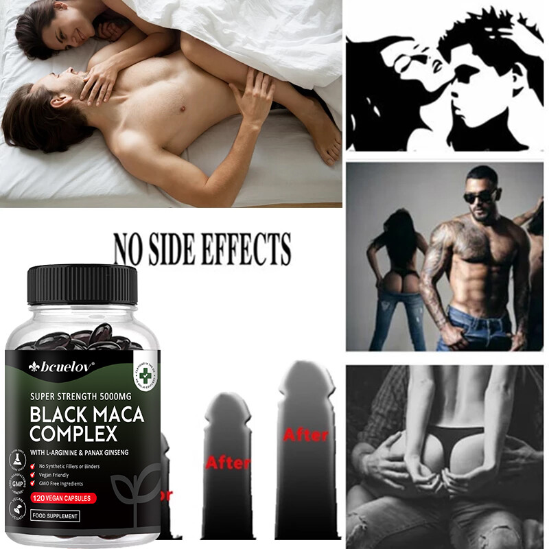 Black Maca Complex Capsules -Enhance endurance,power and vitality,immune support