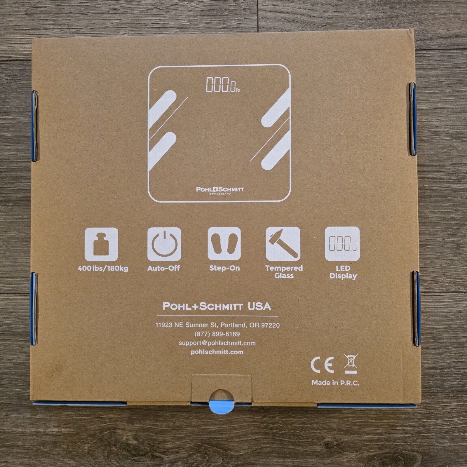 Pohl+Schmitt Switzerland Full Body Composition Smart Body Fat Scale FS -315