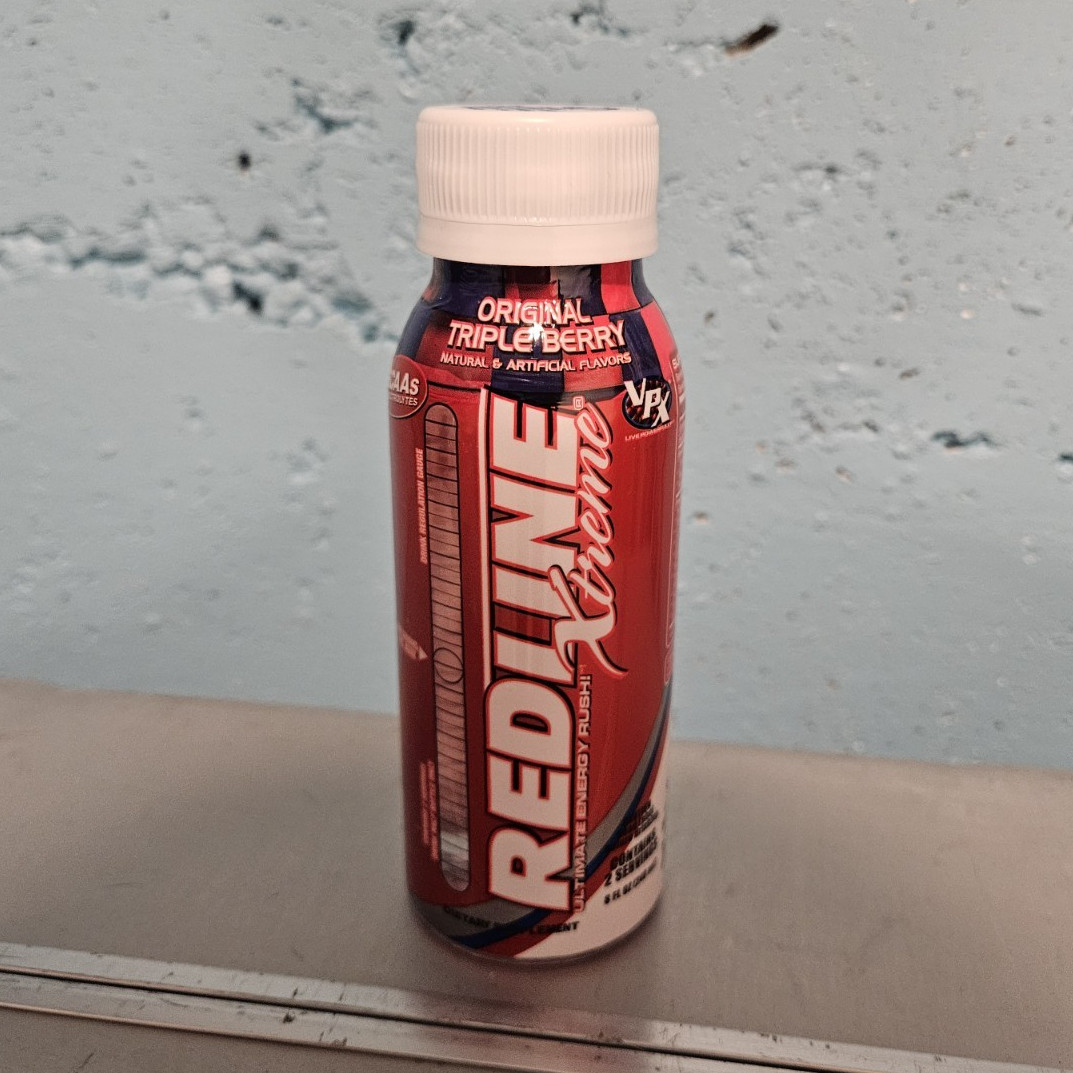 VPX Redline Xtreme Triple Berry Energy Drink Liquid, Endurance/Energy