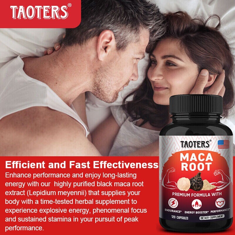 TAOTERS Testosterone Booster Caps, 30 To 120 Capsules Male Enhancement