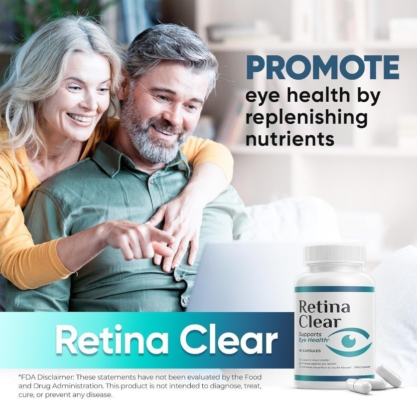 Retina Clear Vision Relief Supplement-Eye Health Formula with Lutein Zeaxant