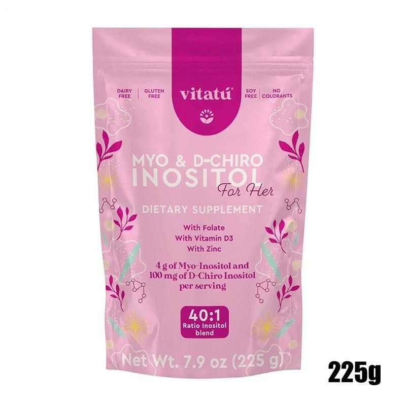 Vitatú | Myo Inositol (4g) & D-Chiro Inositol (1g) Ideal Mix 40:1