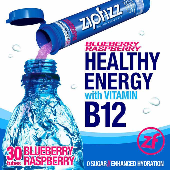 Zipfizz Healthy Energy Drink Mix, 30 Tubes – FREE SHIPPING! BEST PRICE!