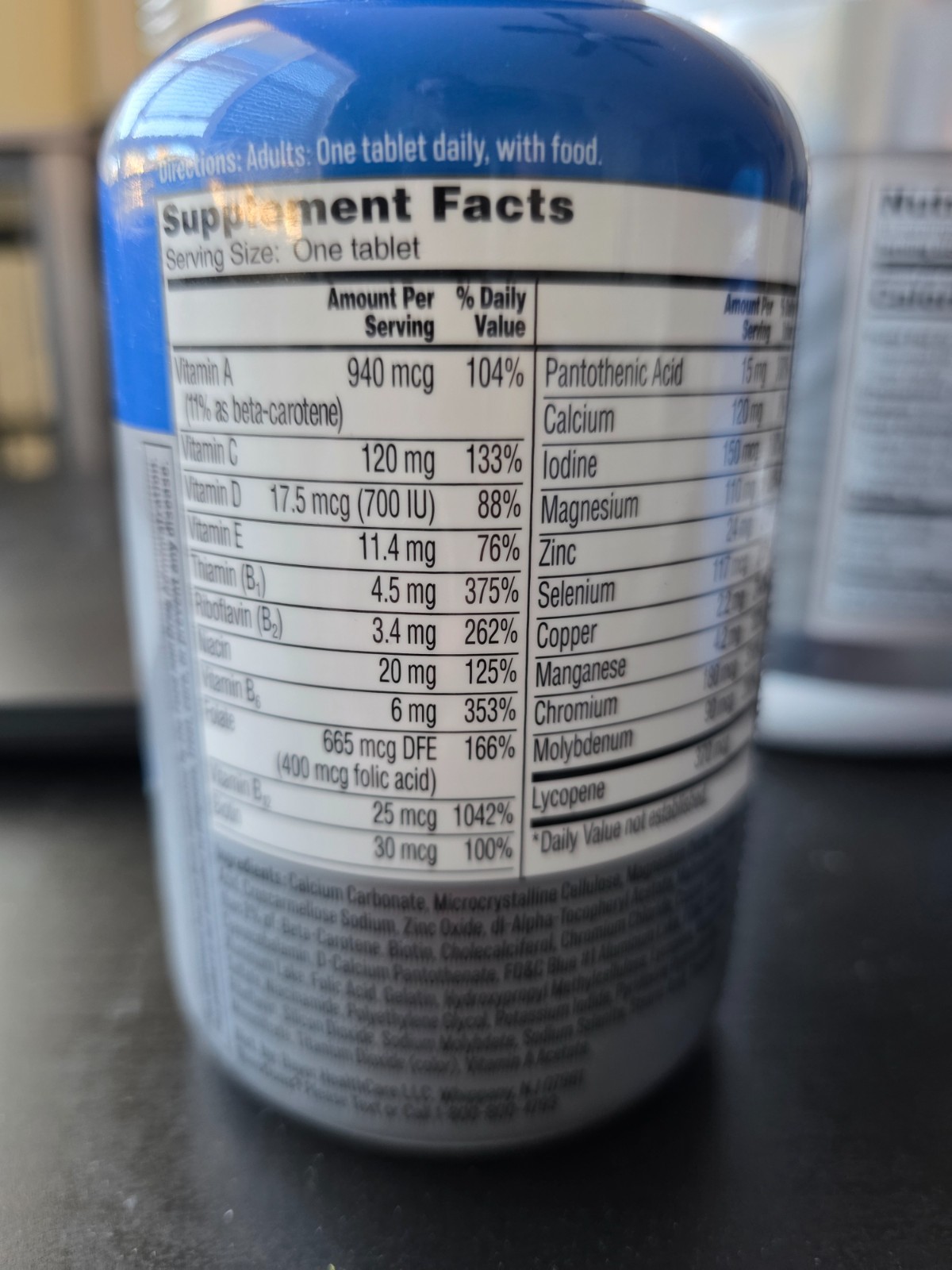 One A Day 50+ Healthy Advantage Multivitamin Capsule – 200 Count exp 9/2027