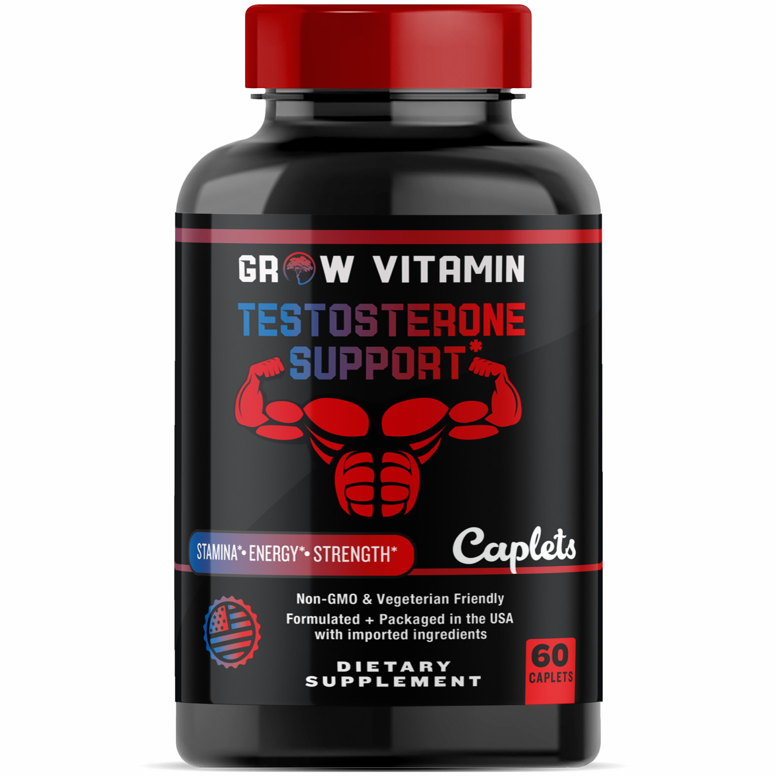 Natural Testosterone Booster – Increase Energy, Improve Muscle Strength & Growth
