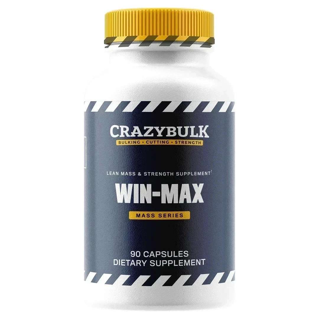 CRAZYBULK WIN-MAX | Natural Anabolic Body Building Supplement- Pack of 3