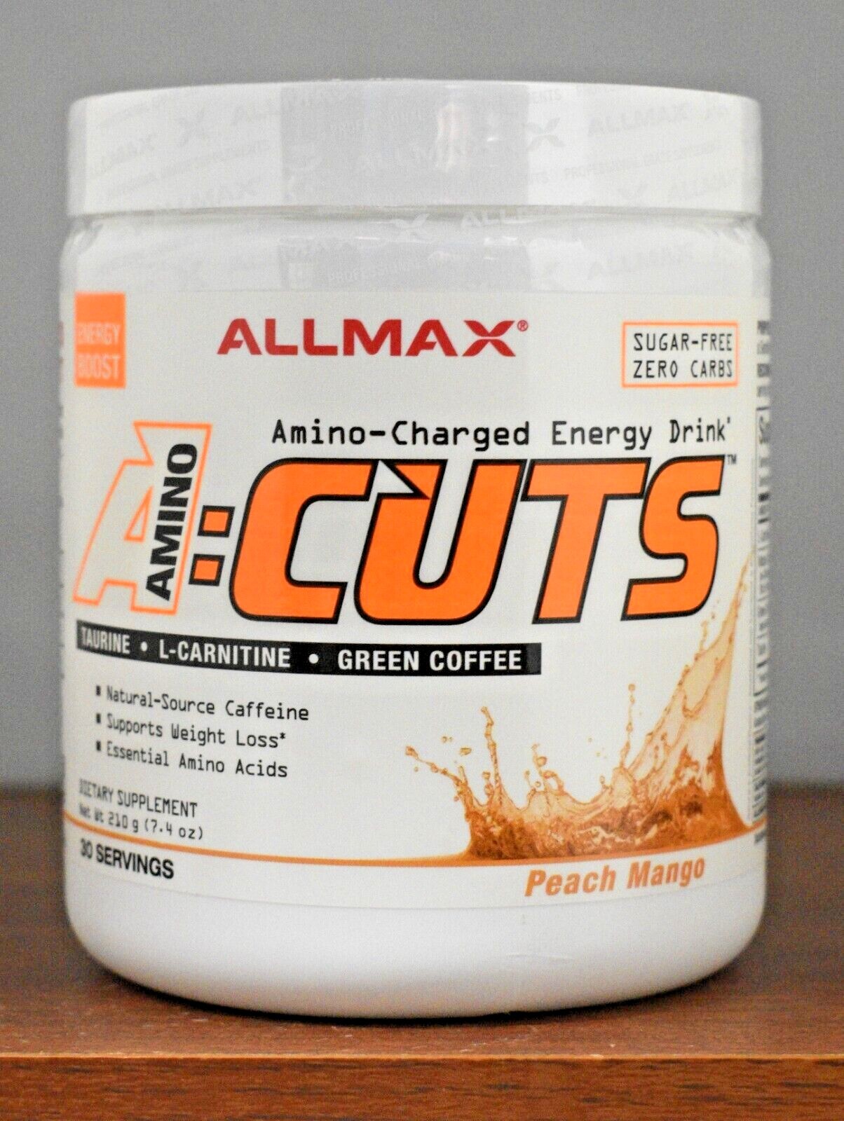 ALLMAX A:CUTS AminoCuts Amino Charged Energy Drink Booster ACUTS Choose Flavor