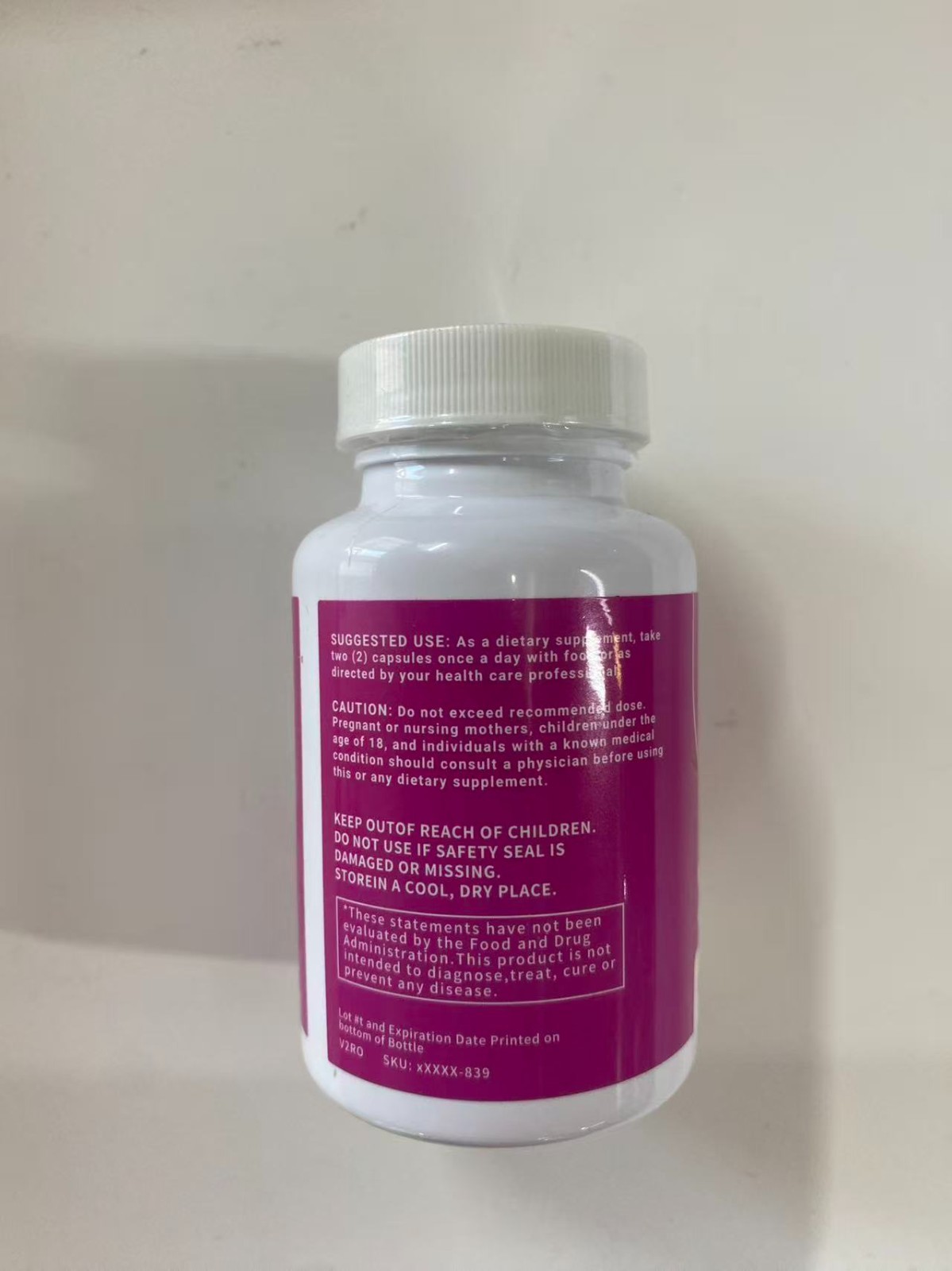 2PCS Rosabella Organic Beet Root 60 Capsules Natural Energy Boost Blood Pressure
