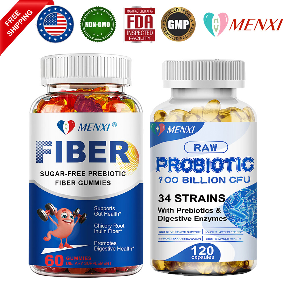 Probiotic 100 Billion CFU with Prebiotic, Multi Strain Probiotics for Gut