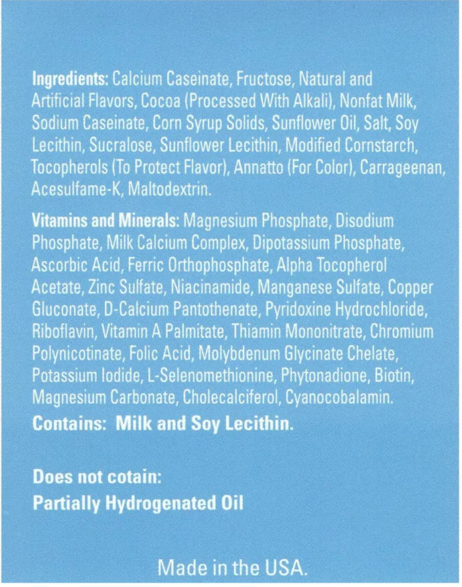 NSN Chocolate Mint Pudding Shake Meal Replacement