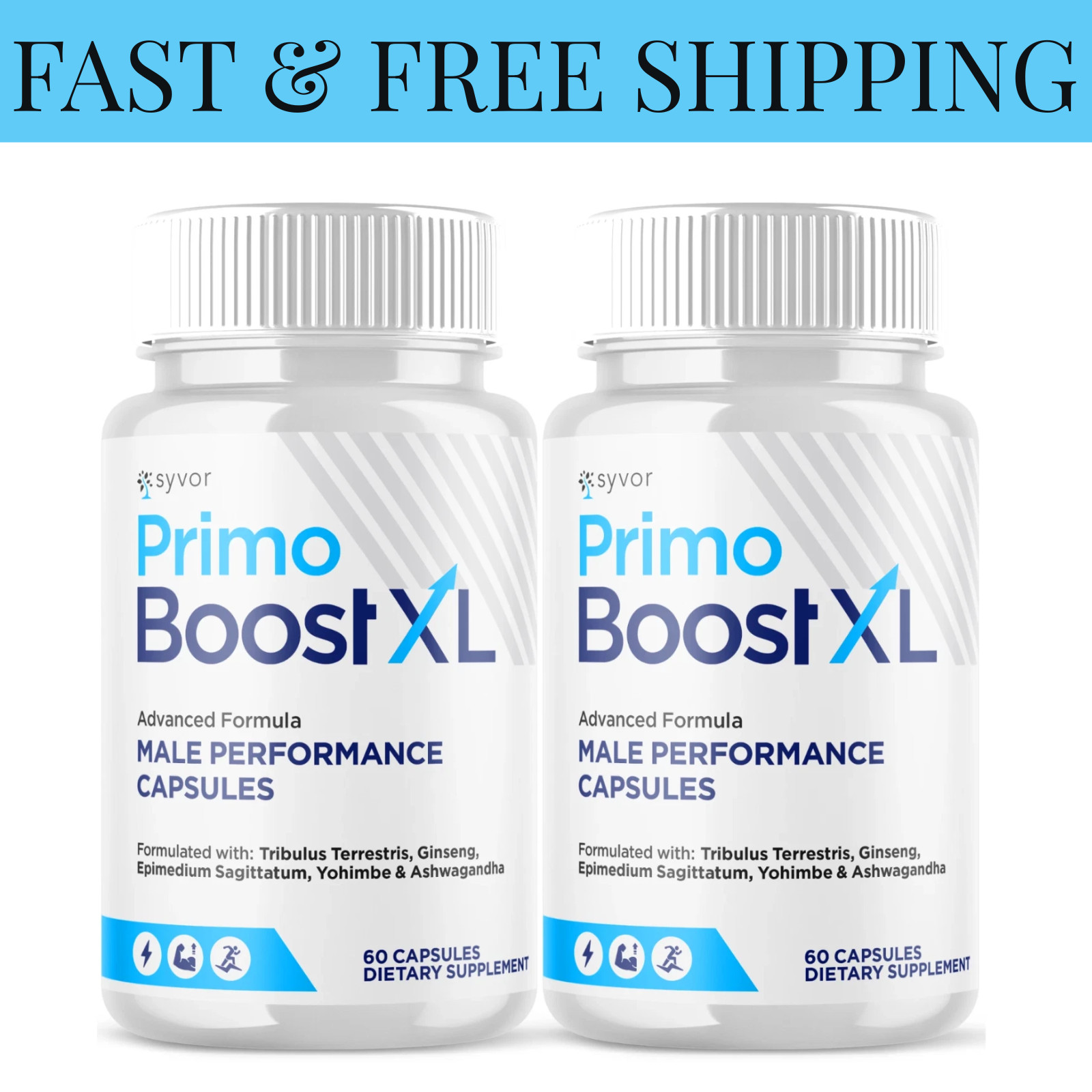 (2 Pack) Primo Boost XL innovative Male Pills PrimoBoost XL Supplement 120 Ca…
