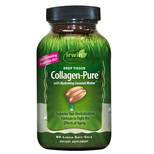 Deep Tissue Collagen-Pure 80 Softgels By Irwin Naturals
