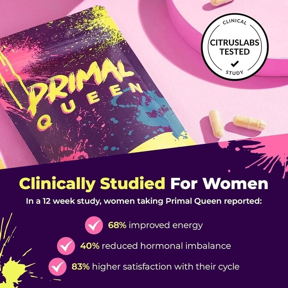 New Primal Queen Beef Organ Supplement for Women 60ct – 1 MONTH SUPPLY!