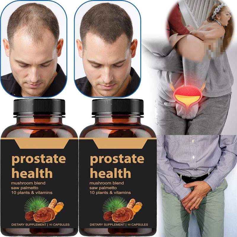 Prostate Health Capsules Support for Men’s Wellness plant-based Body-Care 90 Cap