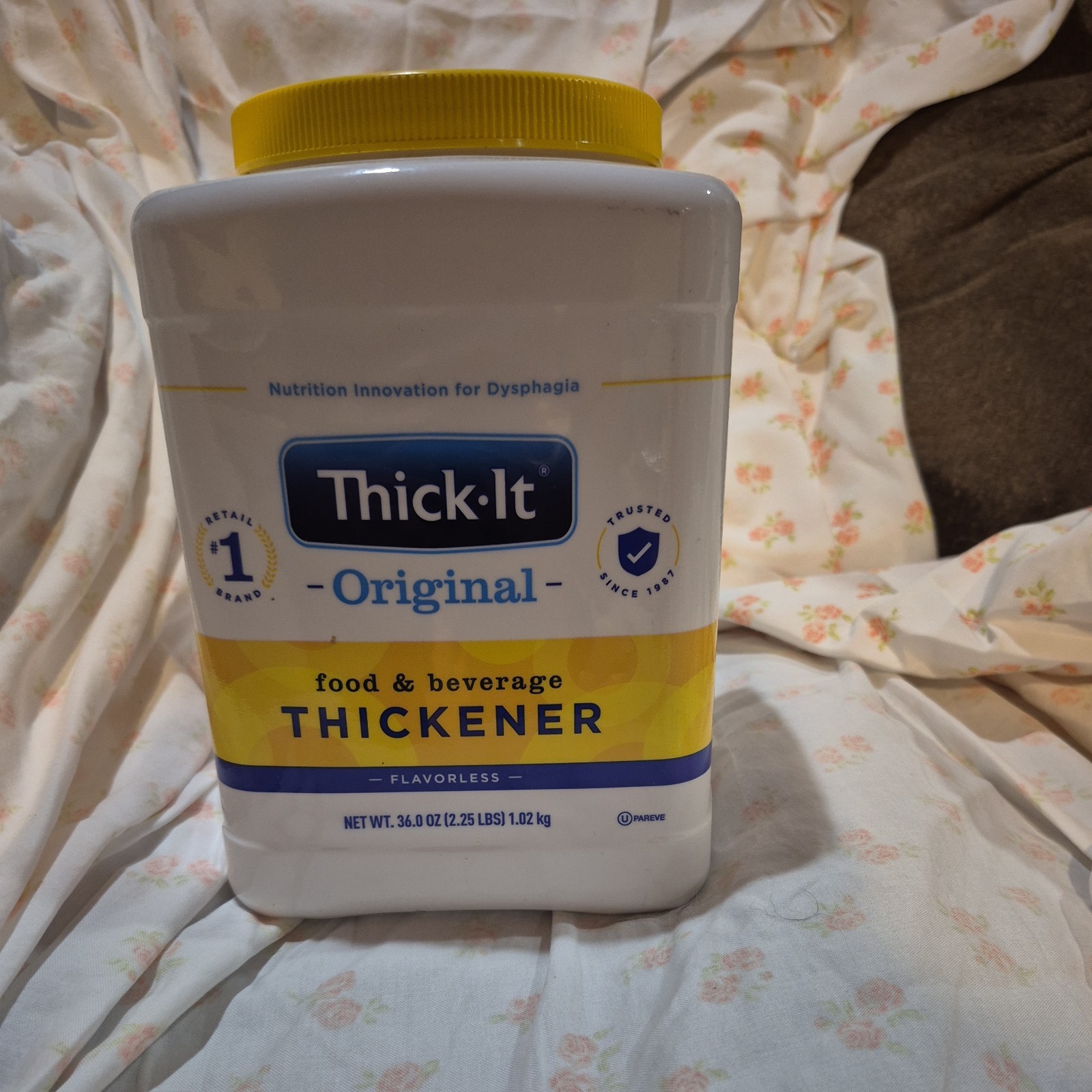 Thick-It Food & Drink Thickener exp July 2027 Unflavored 36 oz. Canister