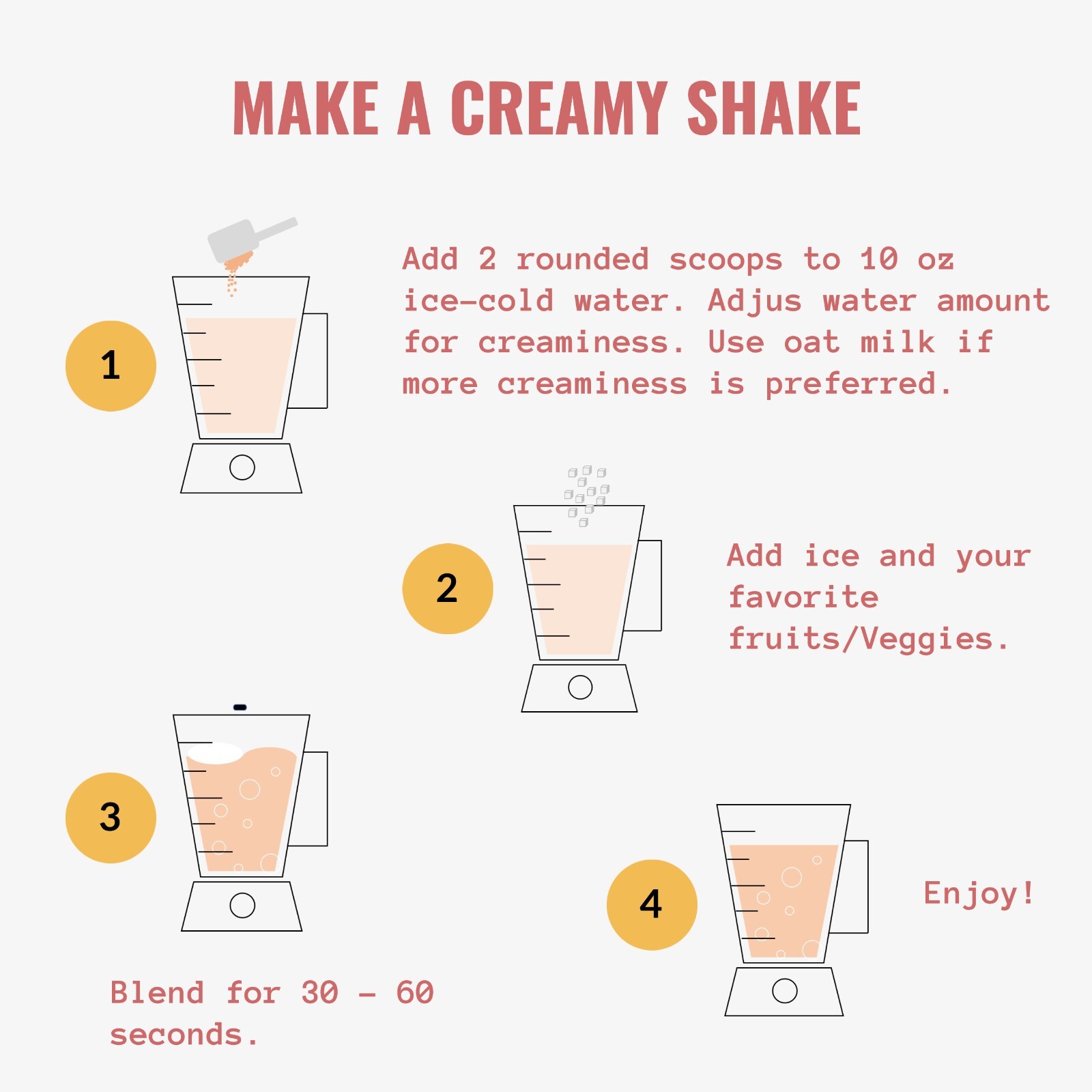 Vegan Meal Replacement Shake Strawberry Banana – 15 Plant Based Protein Meals