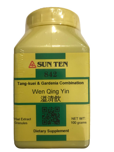 Sun Ten – Tang-kuei & Gardenia Combination, Granules / Wen Qing Yin / 溫清飲