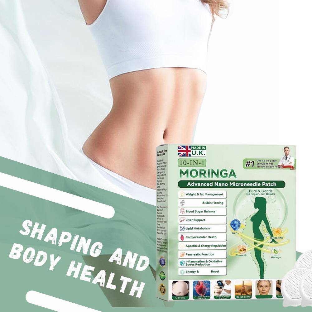 10-in-1 Moringa Advanced Nano Microneedle Patch Skin 7pcs/box Firming