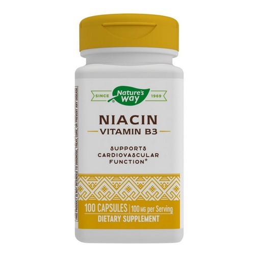 Niacin Vitamin B3 100 Caps 100 mg by Nature’s Way