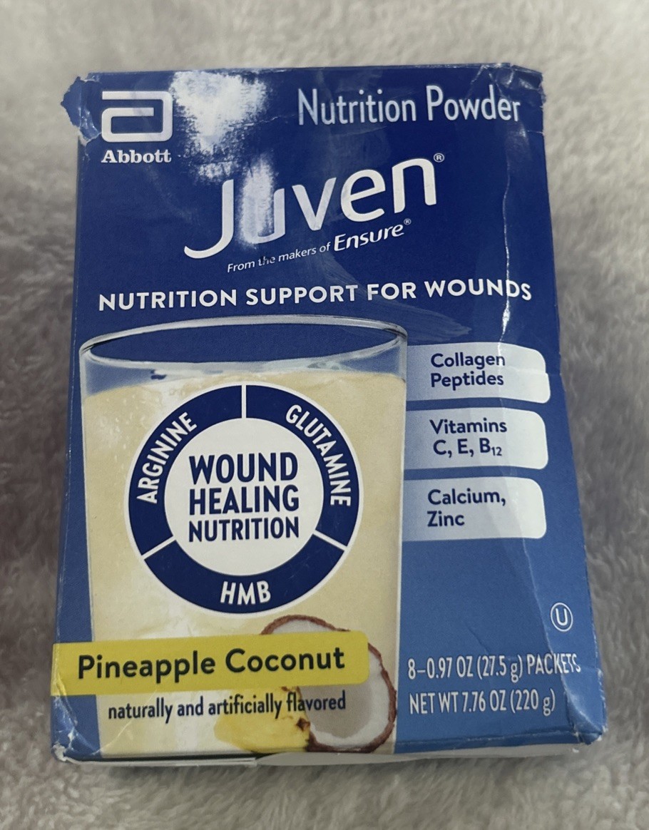 Juven ~ Nutrition Powder ~*Pineapple Coconut *~ 8 pk ~ Sealed ~ Exp.06/2027