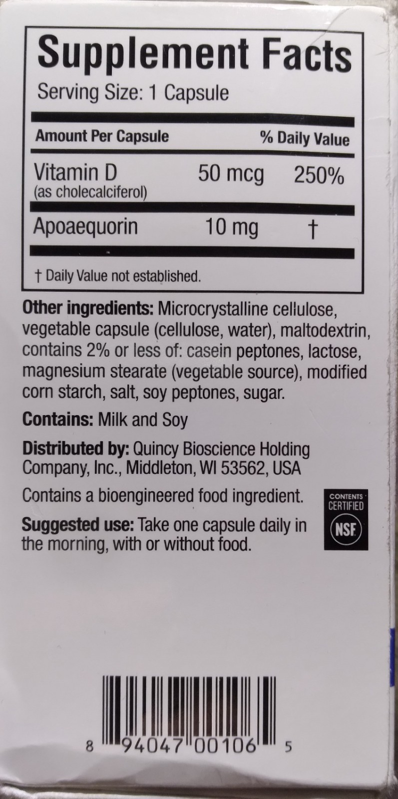 3 AUTHENTIC PREVAGEN REGULAR STRENGTH BRAIN HEALTH SUPPLEMENT 60 X3 180 CAPSULES