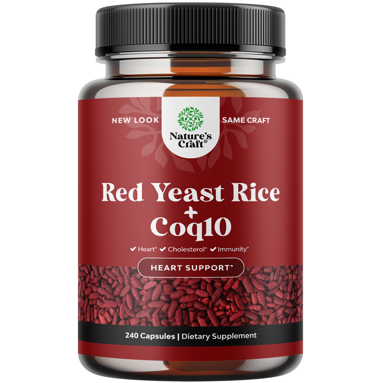 Red Yeast Rice with CoQ10 Supplement – Extra Strength Citrinin-Free