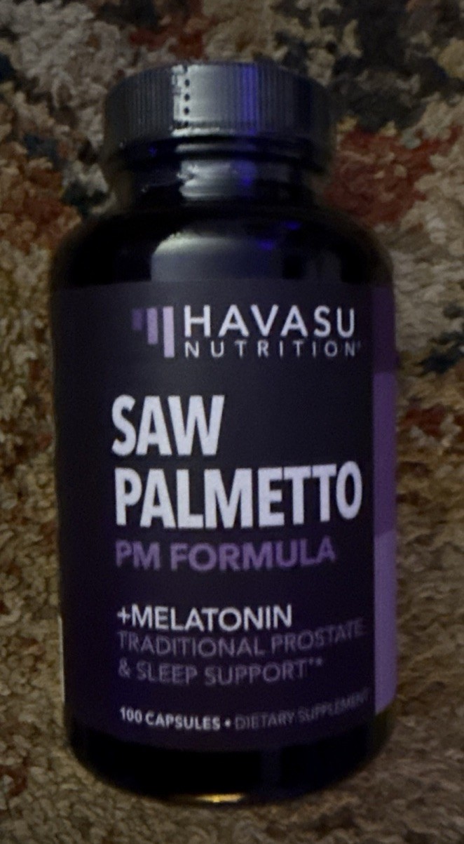 Saw Palmetto PM Prostate Supplements Urinary Tract Support – Priced To Sell!