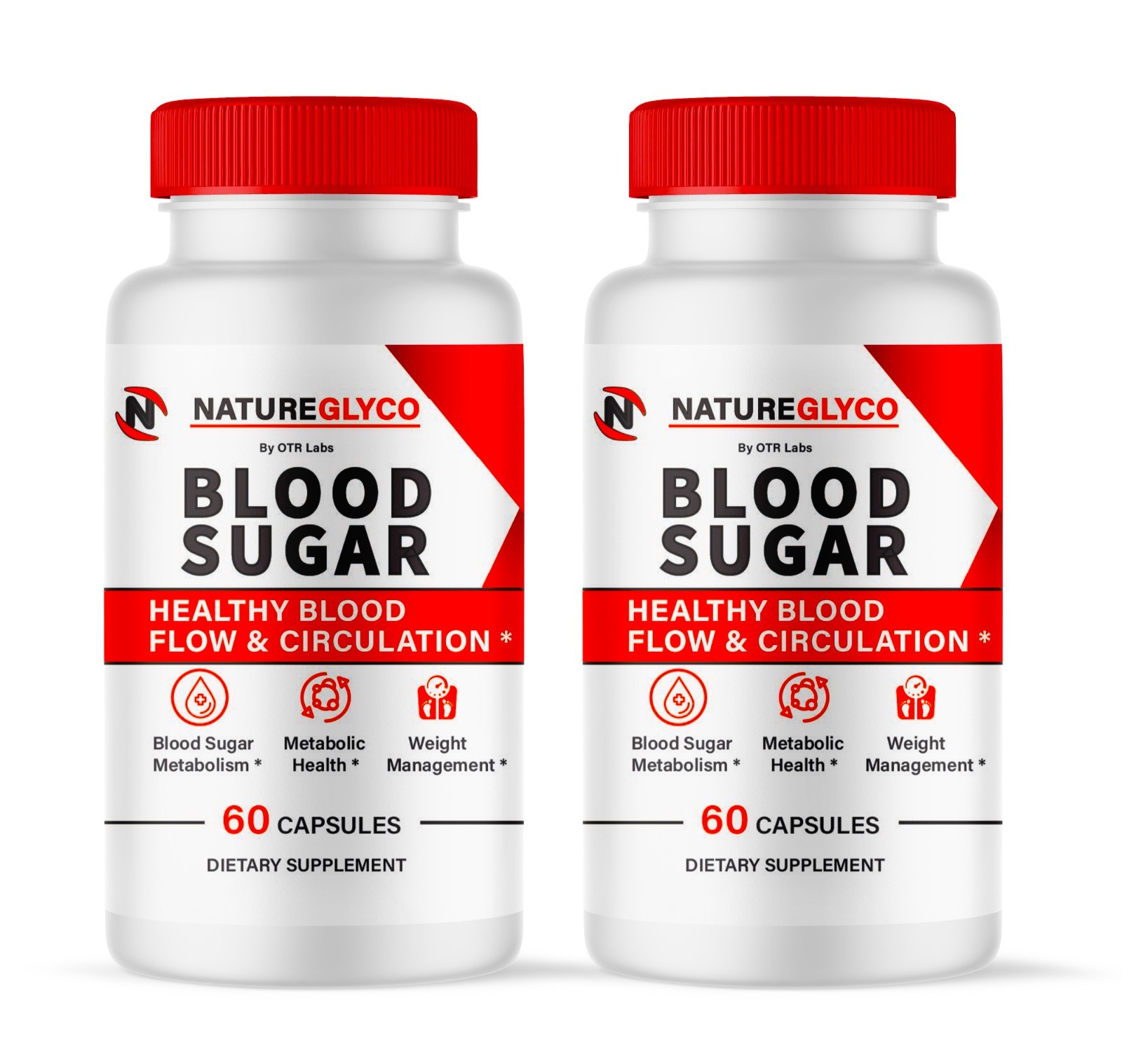 Nature Glyco Blood Health Support Blood & Circulation Supplement 120 Capsules