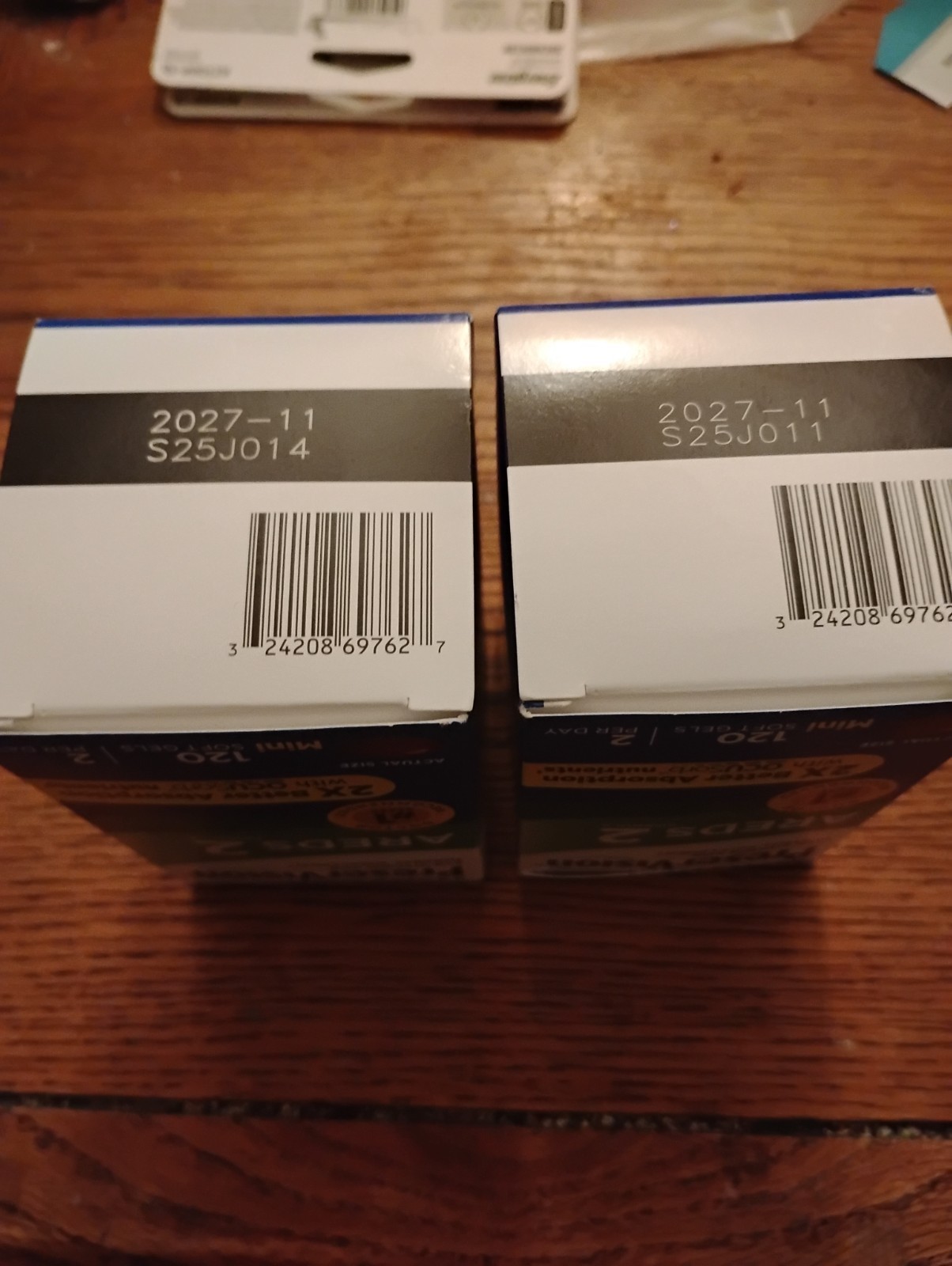Lot of 2 | PreserVision AREDS 2 (120×2= 240 Mini Soft gels ) EXP 11/2027