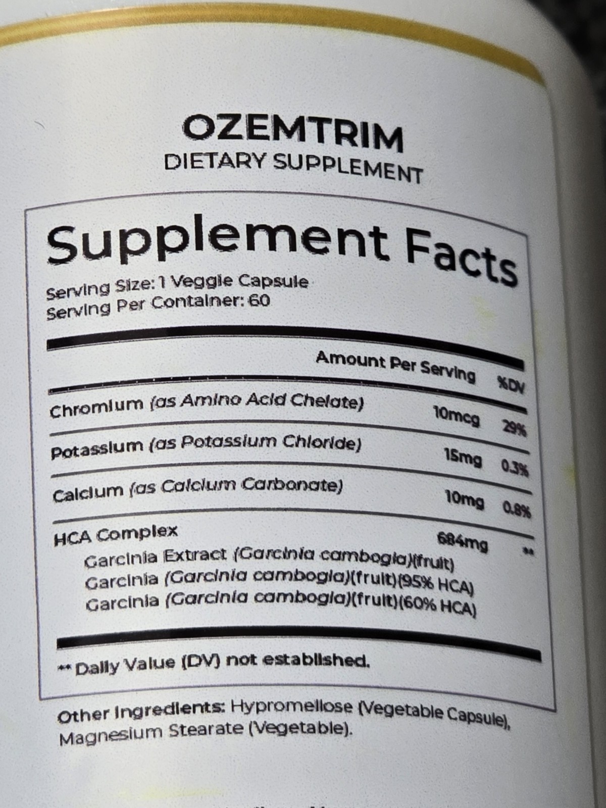 Ozemtrim- Advanced Natural Energy and Focus (30 day)