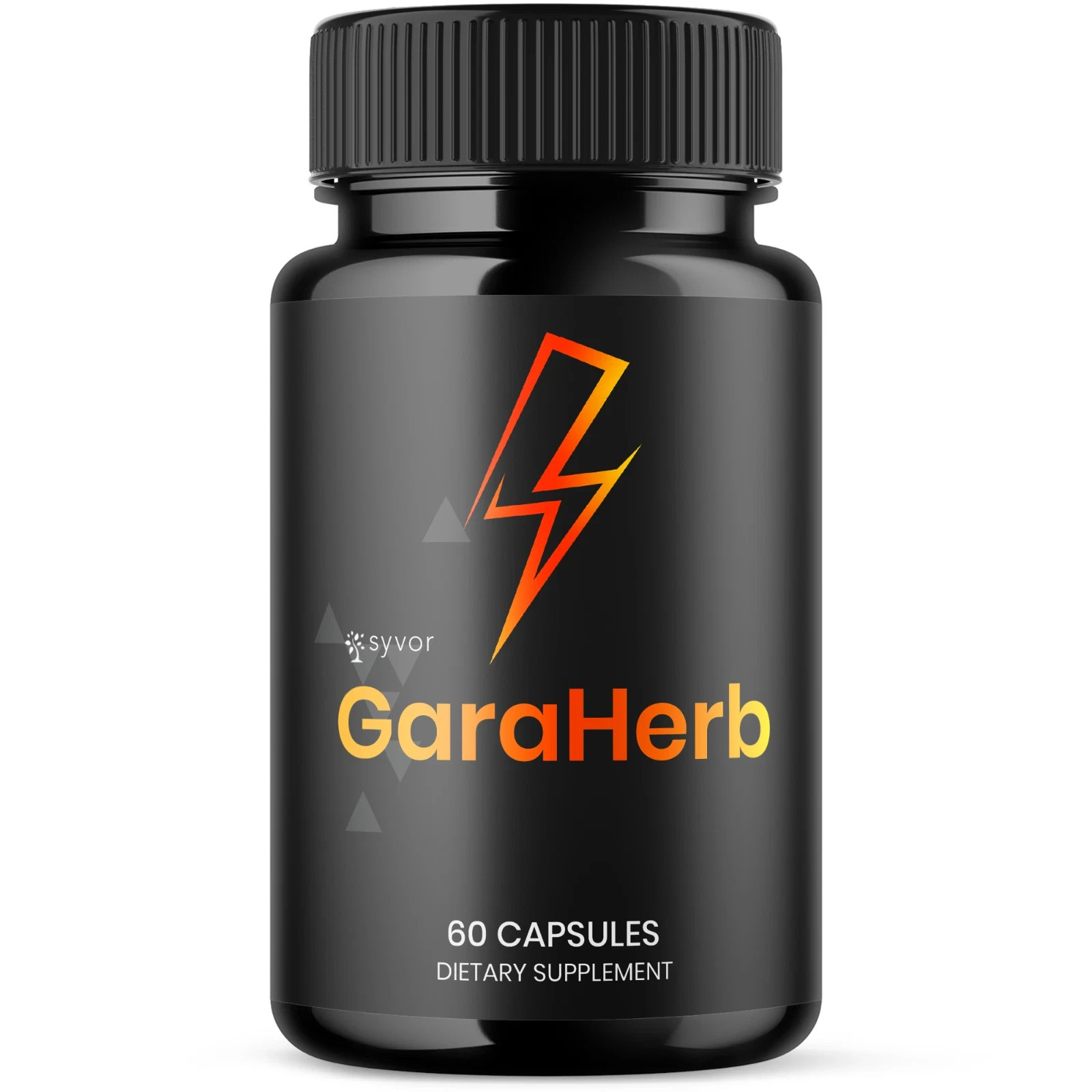 GaraHerb Pills Advanced Energy & Fitness Supplement Gara Herb 60Caps | Pack of 5