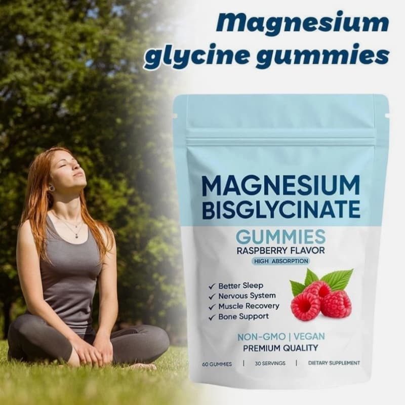 With 400mg Magnesium Bisglycinate Gummies, Magnesium Bisglycinate Chelate