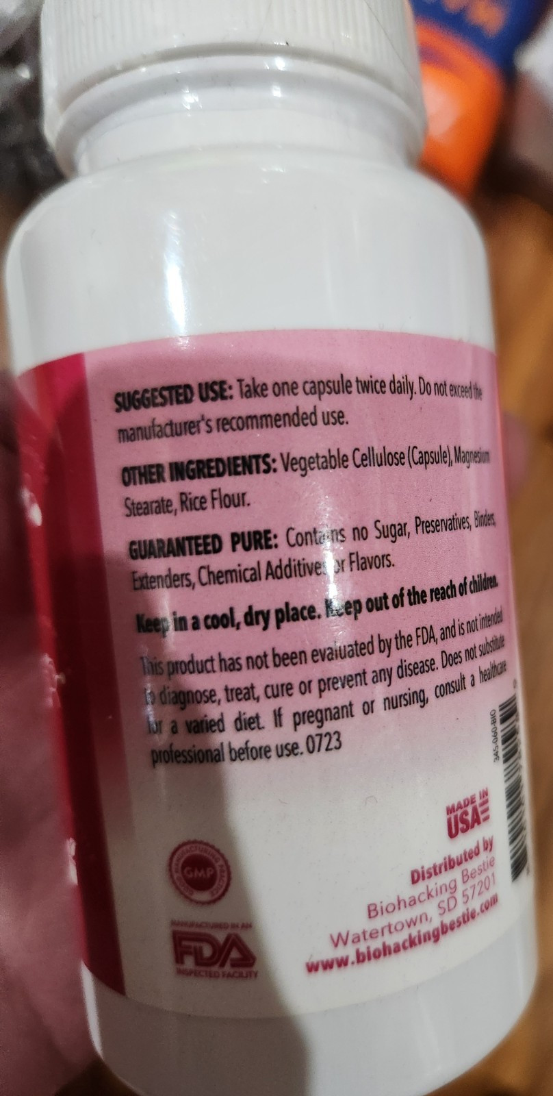 Biohacking Bestie All You Can Eat , Digestive Enzyme – 60 V.CAPS