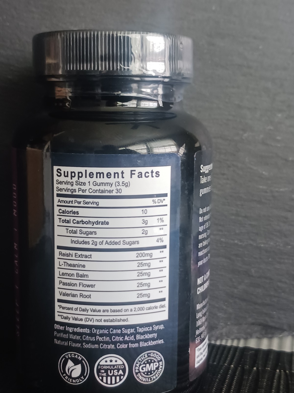 Reishi functional mushroom complex gummies