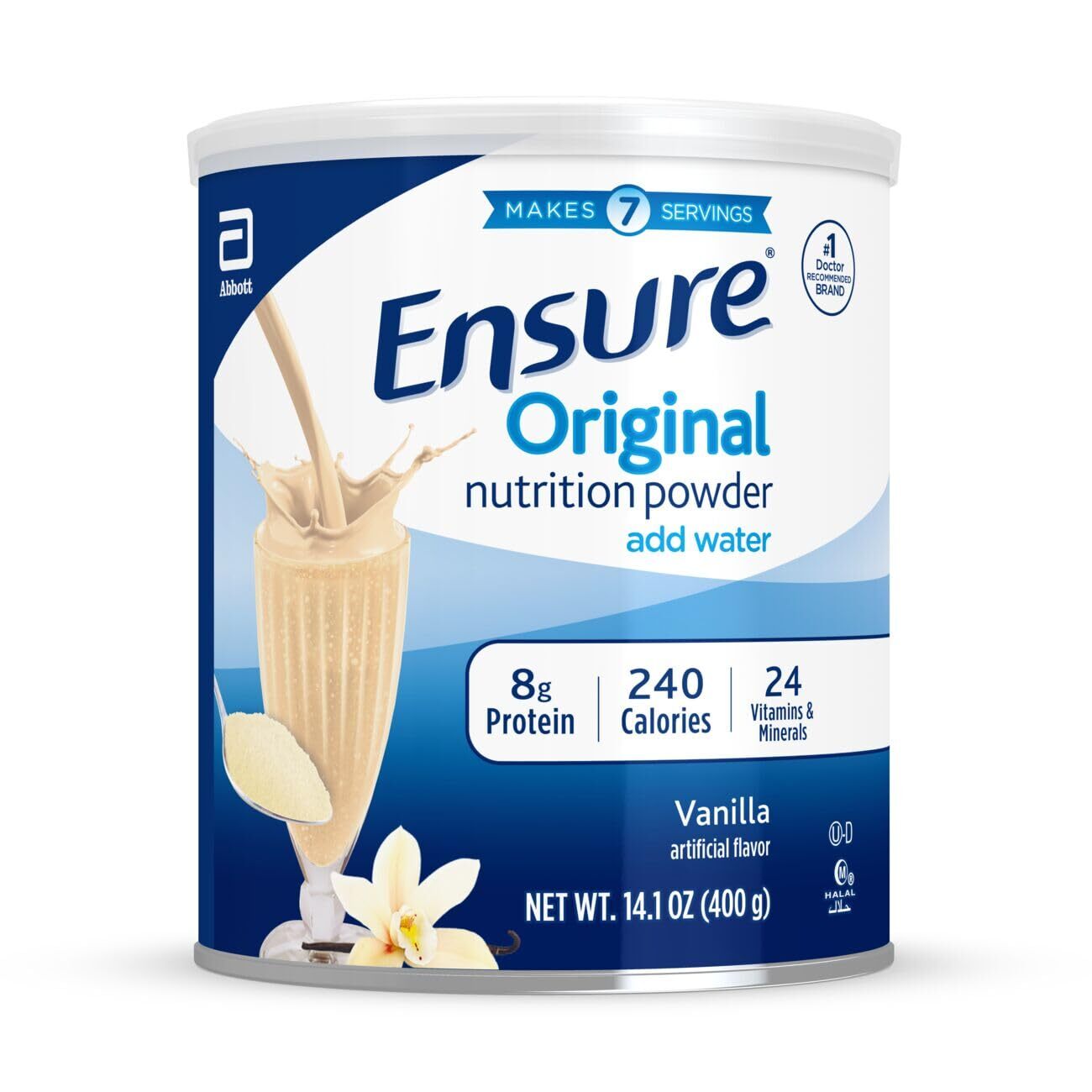 Ensure Original Nutrition Powder, Vanilla, 14.1oz – 6 Pack – BB 11/26